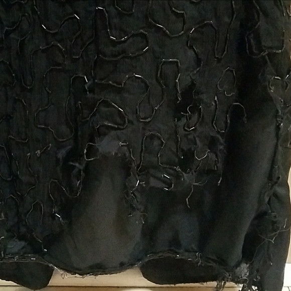 Vintage Beaded Evening Gown - Picture 5 of 5